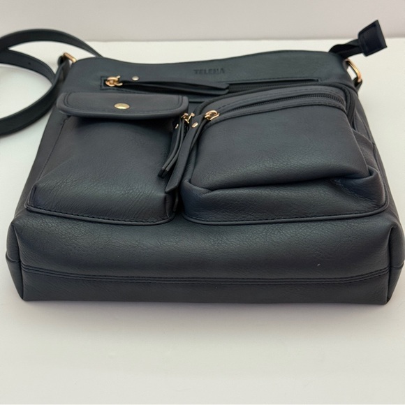 Telena Navy Blue Crossbody Handbag - Picture 4 of 13